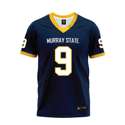 Murray State - NCAA Football : Kylan Galbreath - Navy Premium Football Jersey