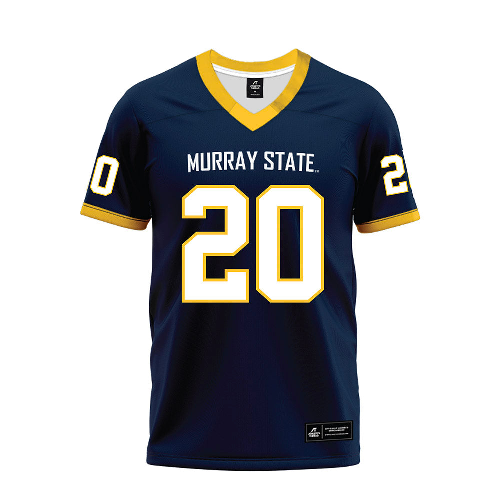 Murray State - NCAA Football : Chavaris Dumas - Navy Premium Football Jersey