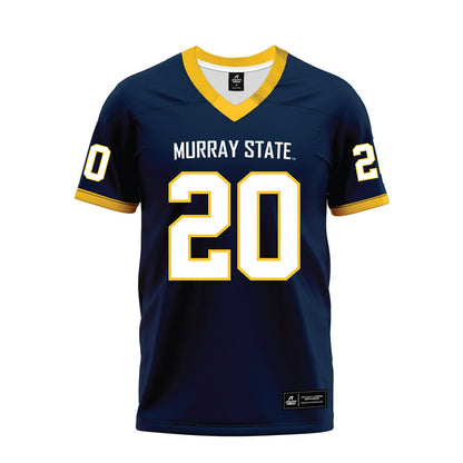 Murray State - NCAA Football : Chavaris Dumas - Navy Premium Football Jersey
