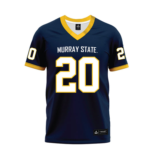 Murray State - NCAA Football : Chavaris Dumas - Navy Premium Football Jersey