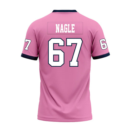 Murray State - NCAA Football : Thatcher Nagle - Pink Premium Football Jersey-1