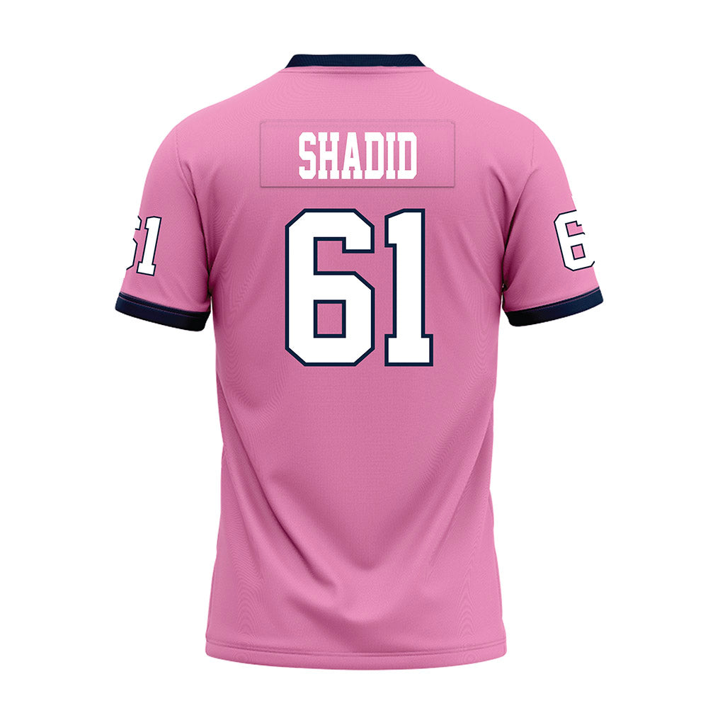 Murray State - NCAA Football : AJ Shadid - Pink Premium Football Jersey-1