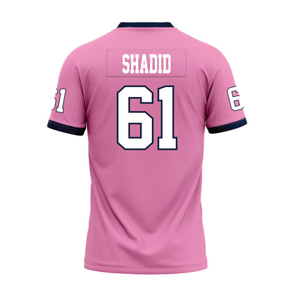Murray State - NCAA Football : AJ Shadid - Pink Premium Football Jersey-1