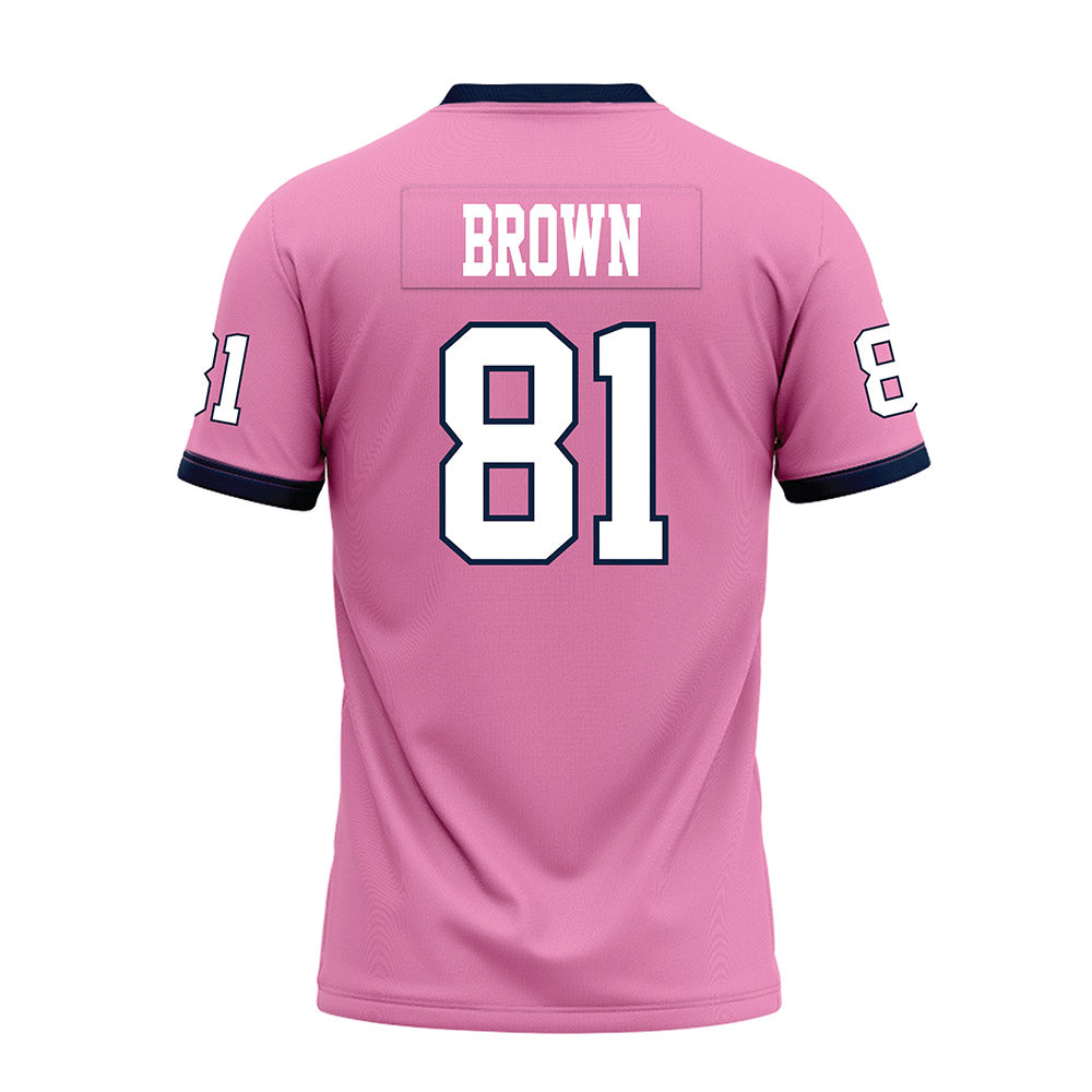 Murray State - NCAA Football : Ty Brown - Pink Premium Football Jersey-1