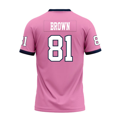Murray State - NCAA Football : Ty Brown - Pink Premium Football Jersey-1