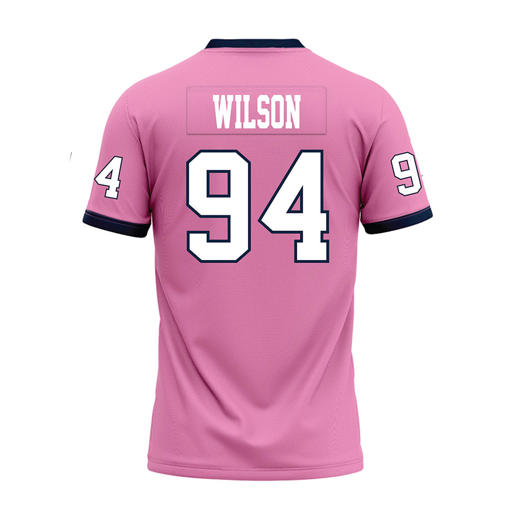 Murray State - NCAA Football : Rickshun Wilson - Pink Premium Football Jersey-1