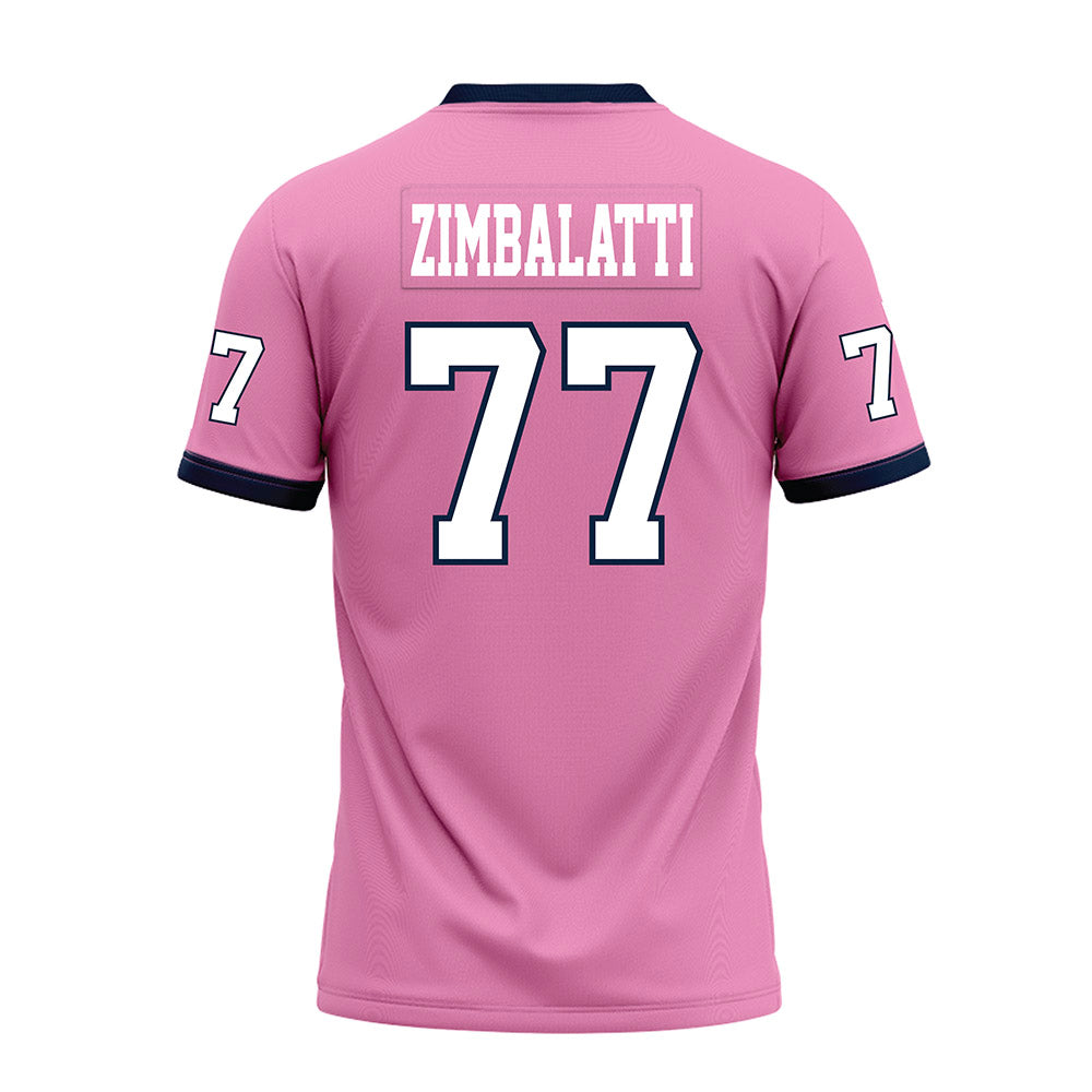 Murray State - NCAA Football : Thomas Zimbalatti - Pink Premium Football Jersey-1
