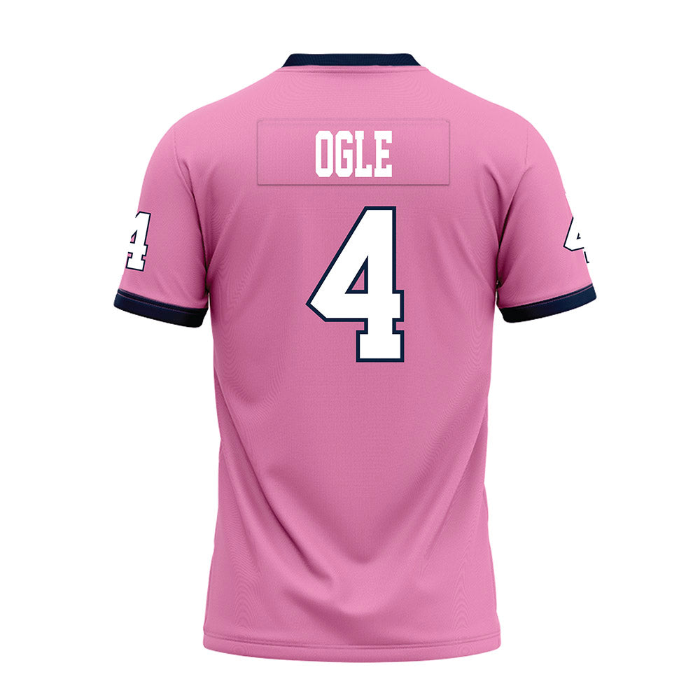 Murray State - NCAA Football : Jim Ogle - Pink Premium Football Jersey