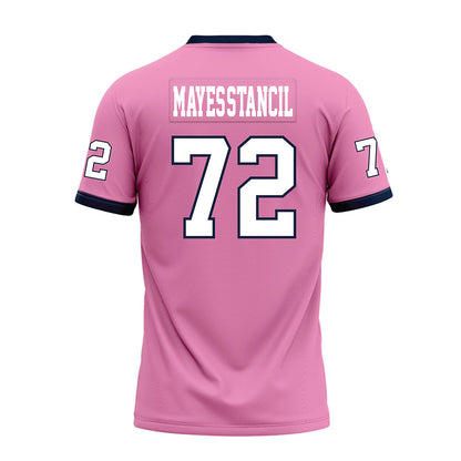 Murray State - NCAA Football : Cameron Mayes-Stancil - Pink Premium Football Jersey-1