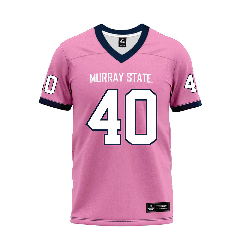 Murray State - NCAA Football : Jay Walker - Pink Premium Football Jersey-0