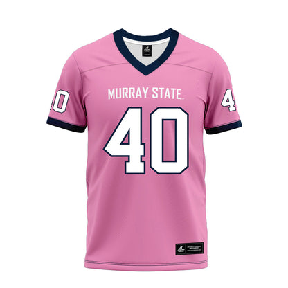 Murray State - NCAA Football : Jay Walker - Pink Premium Football Jersey-0