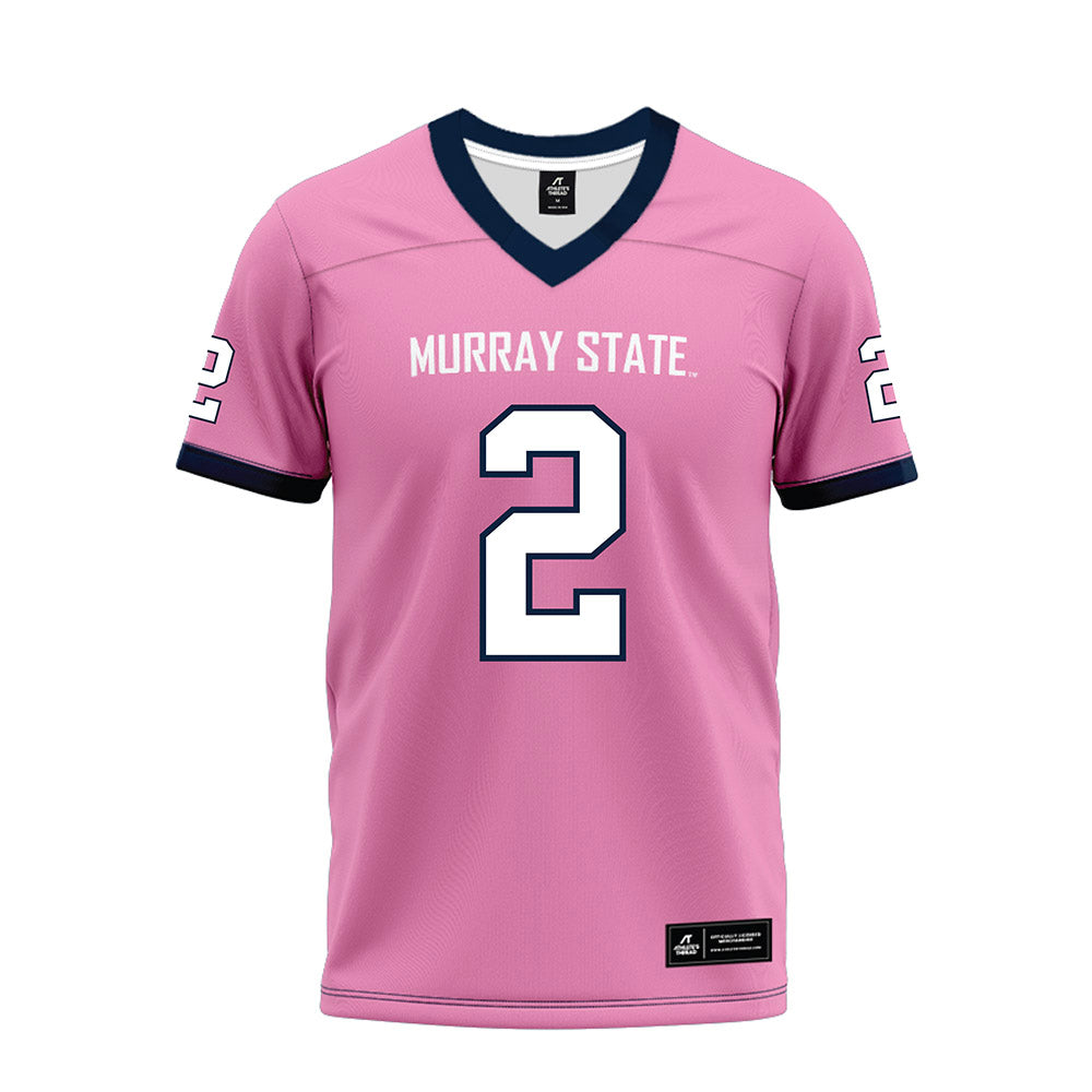 Murray State - NCAA Football : Jkalon Carter - Pink Premium Football Jersey-0