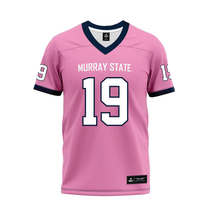 Murray State - NCAA Football : Matt Masingill - Pink Premium Football Jersey-0
