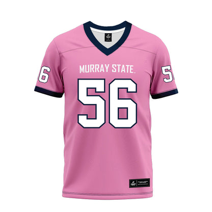 Murray State - NCAA Football : Graham McLelland - Pink Premium Football Jersey-0