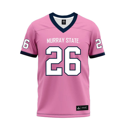 Murray State - NCAA Football : Rett Hemphill - Pink Premium Football Jersey-0