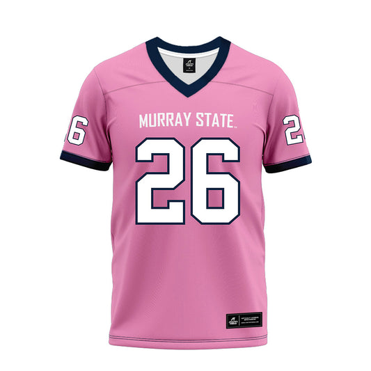 Murray State - NCAA Football : Rett Hemphill - Pink Premium Football Jersey-0