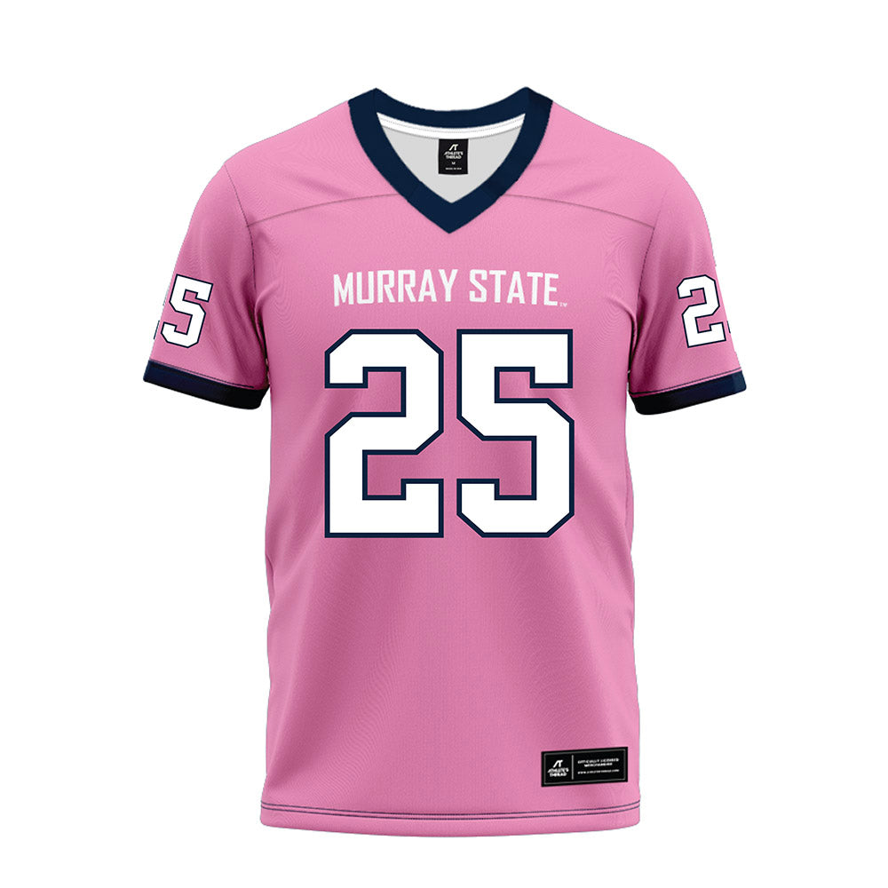Murray State - NCAA Football : Tate Collins - Pink Premium Football Jersey-0