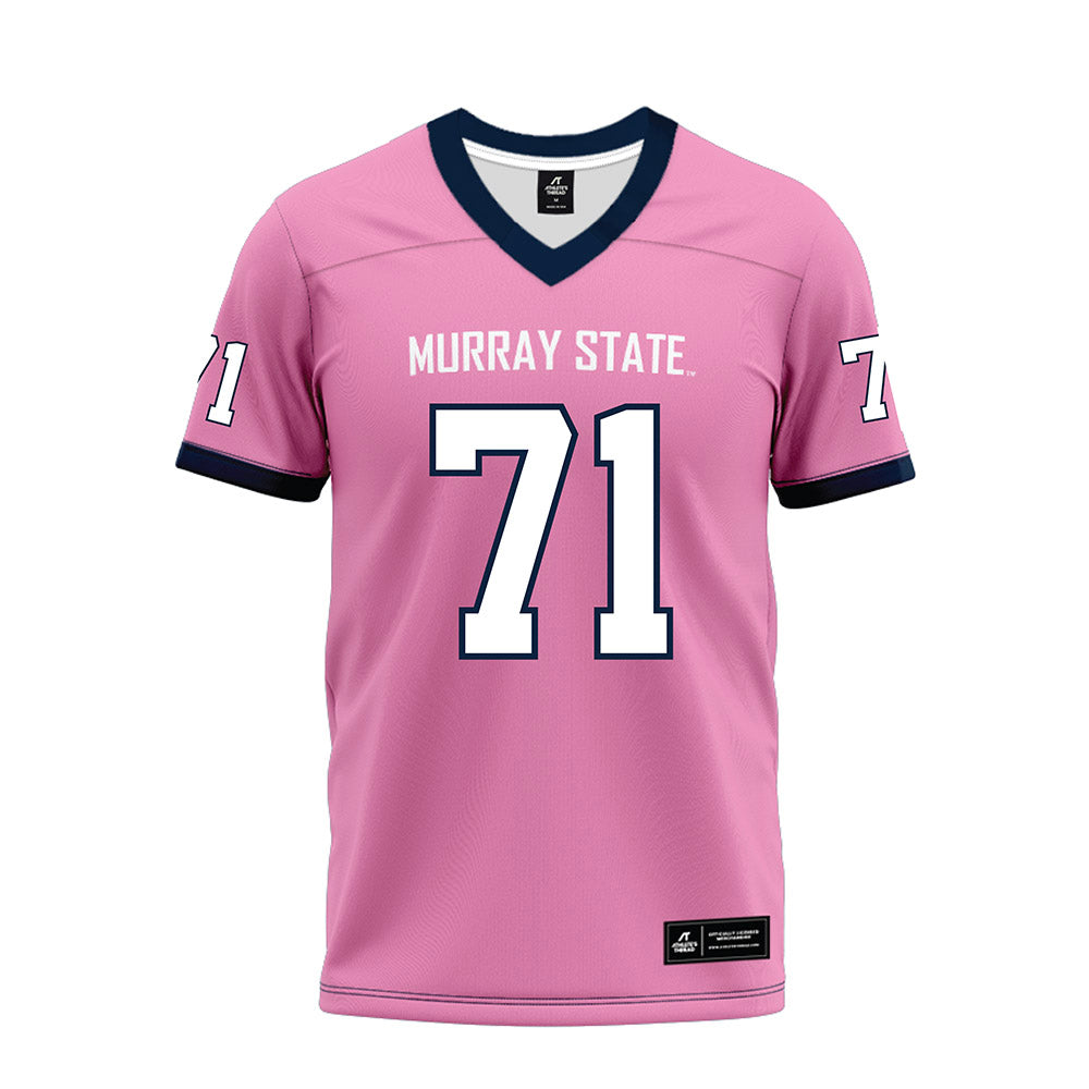 Murray State - NCAA Football : Cameron Stancil - Pink Premium Football Jersey-0