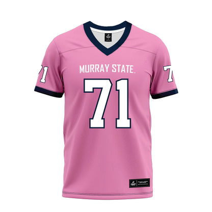 Murray State - NCAA Football : Cameron Stancil - Pink Premium Football Jersey-0