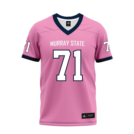 Murray State - NCAA Football : Cameron Stancil - Pink Premium Football Jersey-0