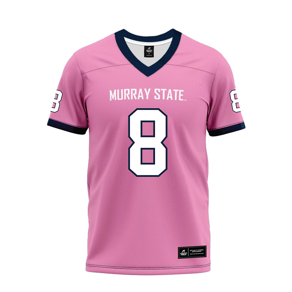 Murray State - NCAA Football : Amari Wansley - Pink Premium Football Jersey