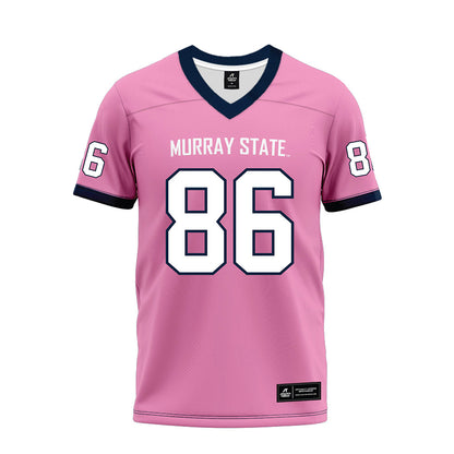 Murray State - NCAA Football : Reece Wilder - Pink Premium Football Jersey-0