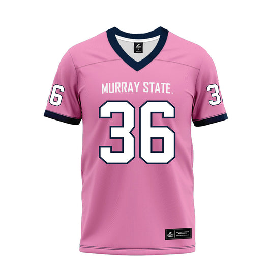 Murray State - NCAA Football : Jack Massey - Pink Premium Football Jersey-0