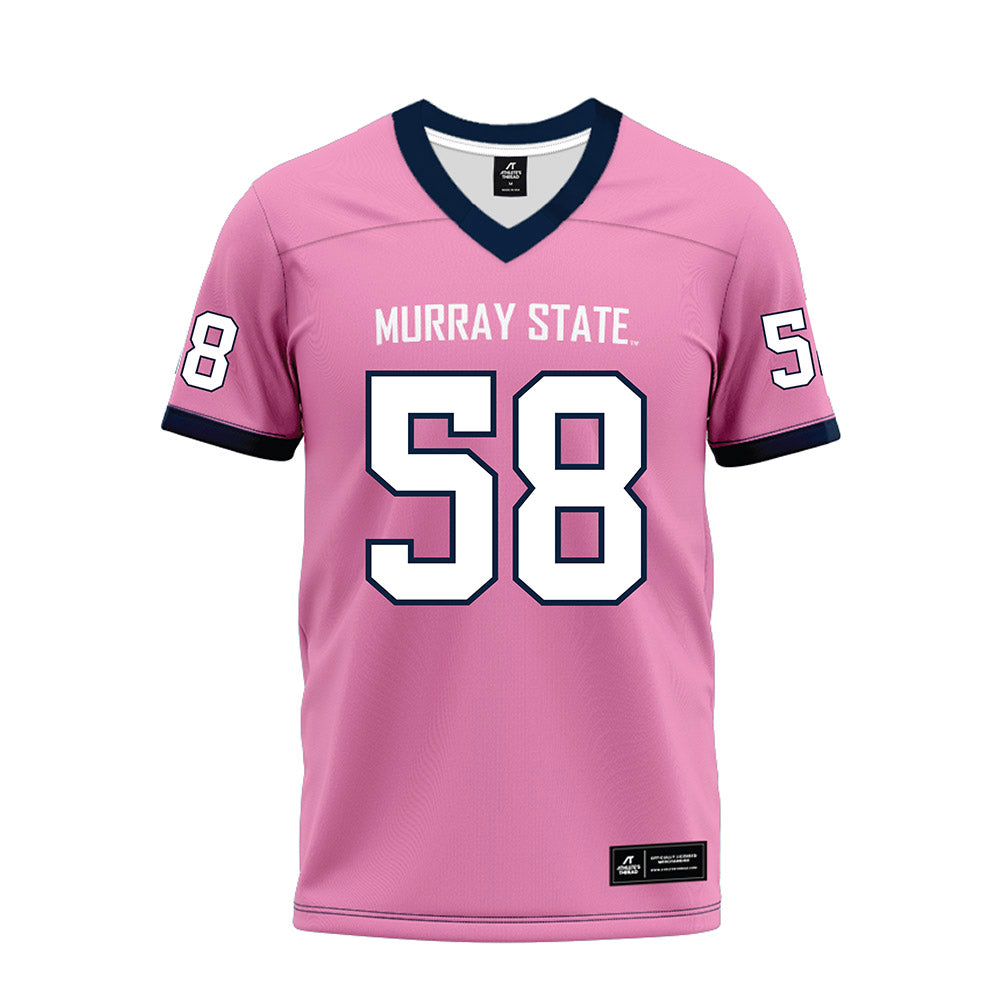 Murray State - NCAA Football : Brody Phelps - Pink Premium Football Jersey-0