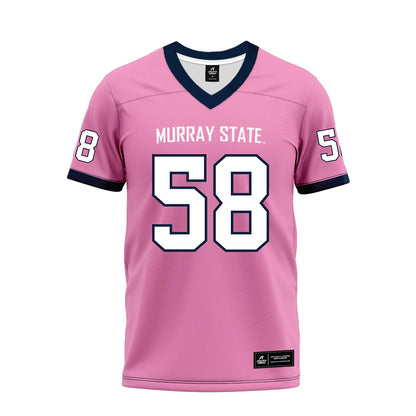 Murray State - NCAA Football : Brody Phelps - Pink Premium Football Jersey-0
