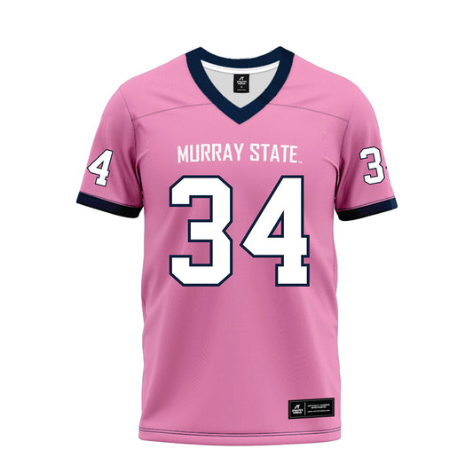 Murray State - NCAA Football : Spencer Conn - Pink Premium Football Jersey-0