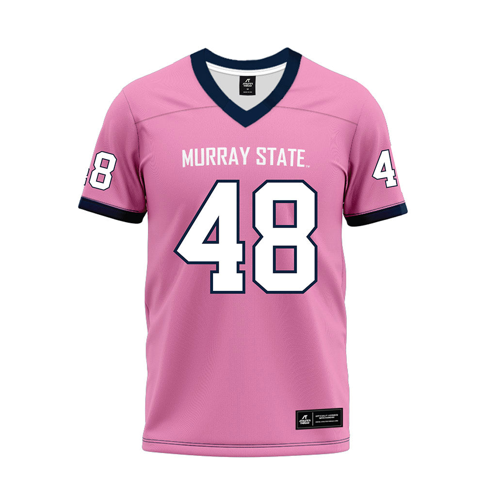 Murray State - NCAA Football : Everett Currie - Pink Premium Football Jersey-0