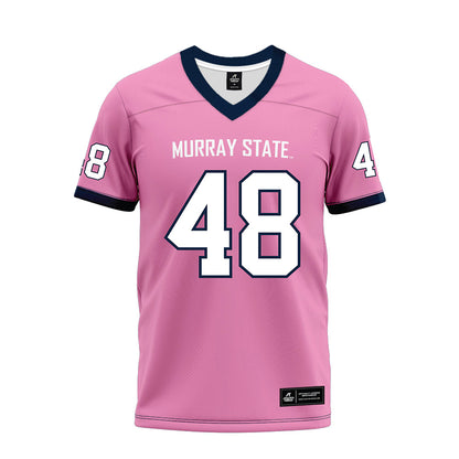 Murray State - NCAA Football : Everett Currie - Pink Premium Football Jersey-0