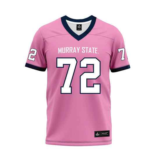 Murray State - NCAA Football : Cameron Mayes-Stancil - Pink Premium Football Jersey-0