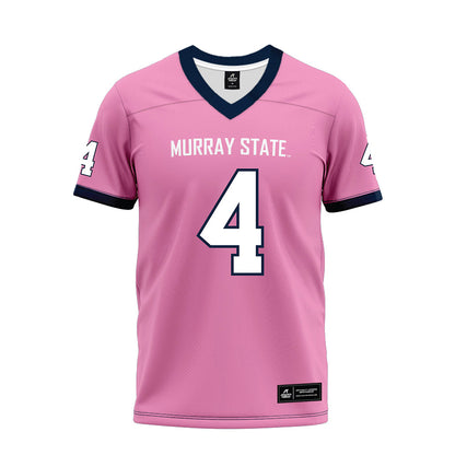 Murray State - NCAA Football : Thomas OHara - Pink Premium Football Jersey-0
