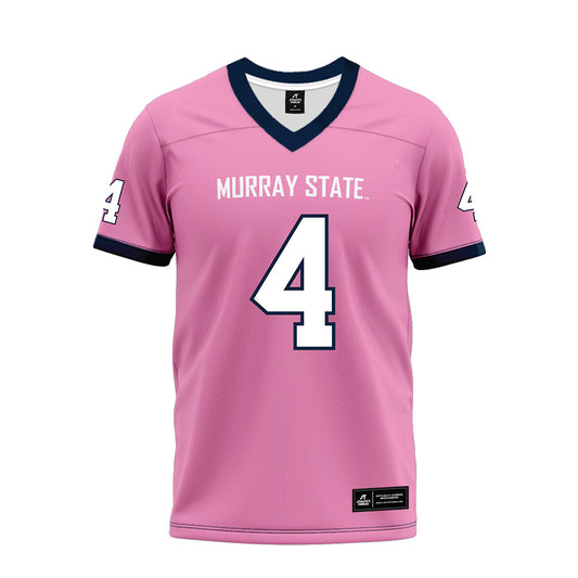 Murray State - NCAA Football : Thomas OHara - Pink Premium Football Jersey-0