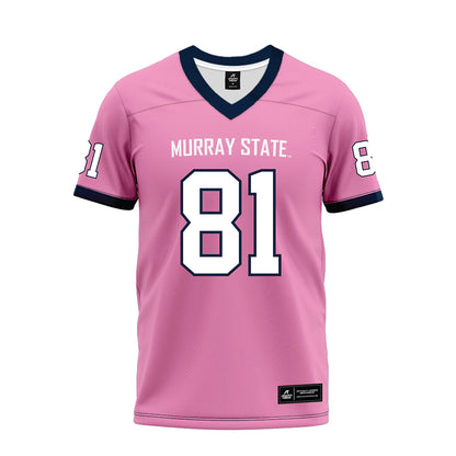 Murray State - NCAA Football : Ty Brown - Pink Premium Football Jersey-0