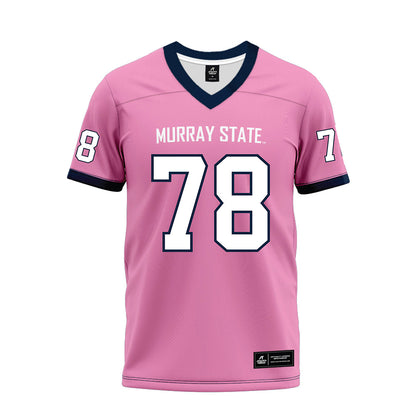 Murray State - NCAA Football : Eric Kirkpatrick - Pink Premium Football Jersey-0