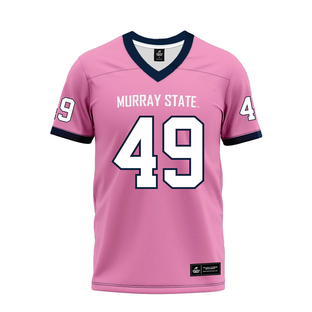Murray State - NCAA Football : Jackson Mann - Pink Premium Football Jersey-0