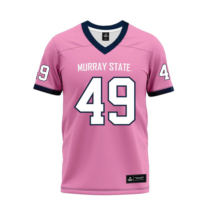 Murray State - NCAA Football : Jackson Mann - Pink Premium Football Jersey-0