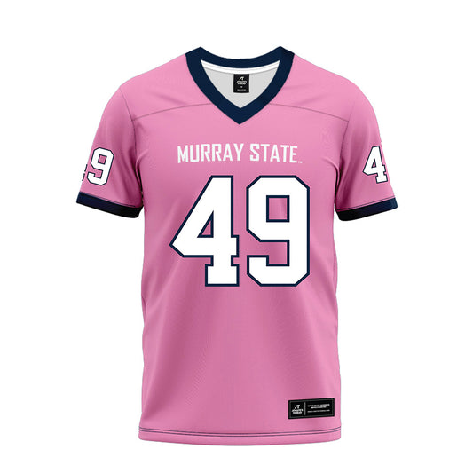Murray State - NCAA Football : Jackson Mann - Pink Premium Football Jersey-0