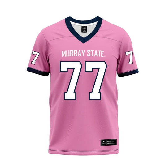 Murray State - NCAA Football : Thomas Zimbalatti - Pink Premium Football Jersey-0