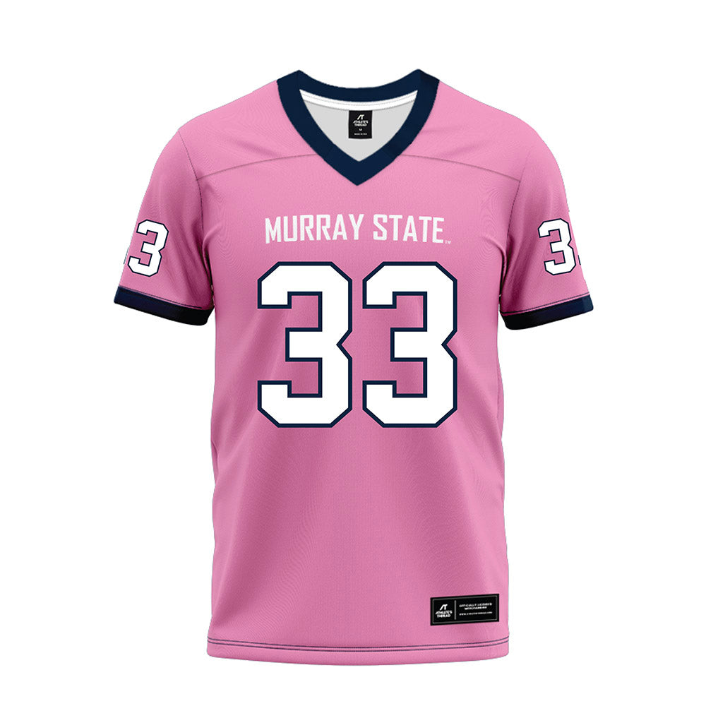 Murray State - NCAA Football : Tyrell Campbell - Pink Premium Football Jersey