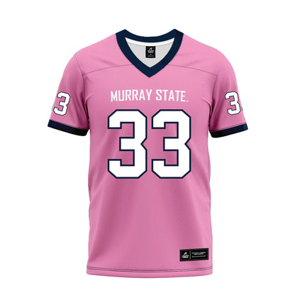 Murray State - NCAA Football : Tyrell Campbell - Pink Premium Football Jersey