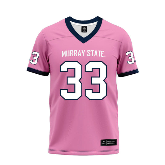 Murray State - NCAA Football : Tyrell Campbell - Pink Premium Football Jersey