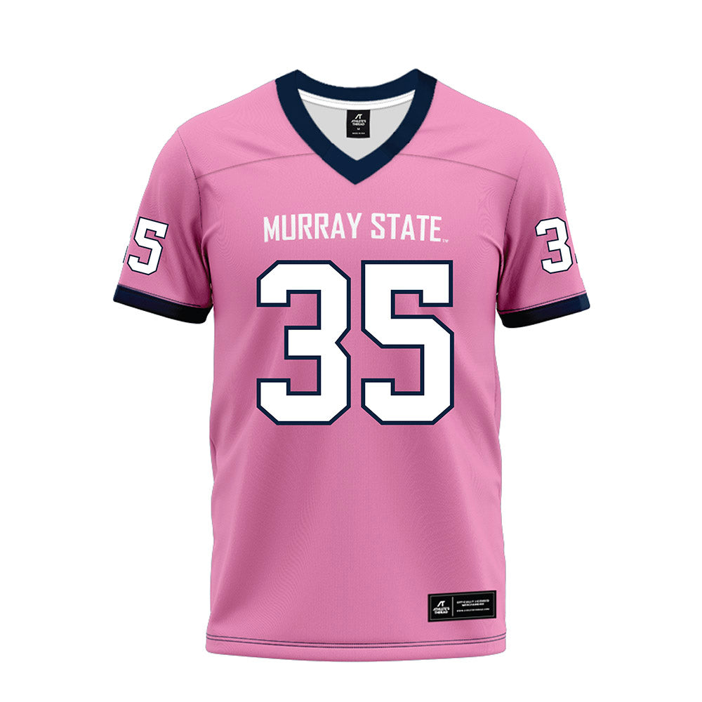 Murray State - NCAA Football : Tyler Dorn - Pink Premium Football Jersey-0