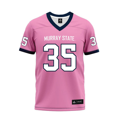 Murray State - NCAA Football : Tyler Dorn - Pink Premium Football Jersey-0