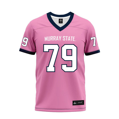 Murray State - NCAA Football : Joshua Bratcher - Pink Premium Football Jersey-0