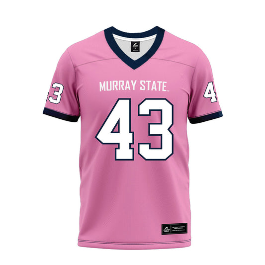 Murray State - NCAA Football : Alex Swafford - Pink Premium Football Jersey-0