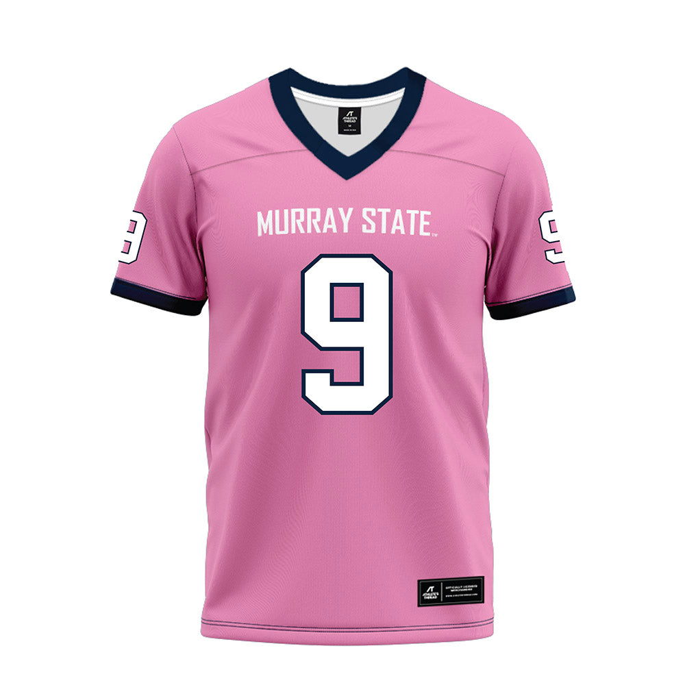 Murray State - NCAA Football : Dylan Rowsey - Pink Premium Football Jersey-0
