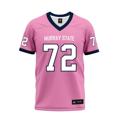 Murray State - NCAA Football : Carson Gilliland - Pink Premium Football Jersey-0